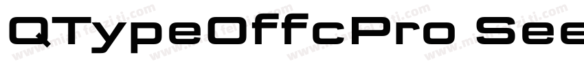 QTypeOffcPro SeextBold字体转换